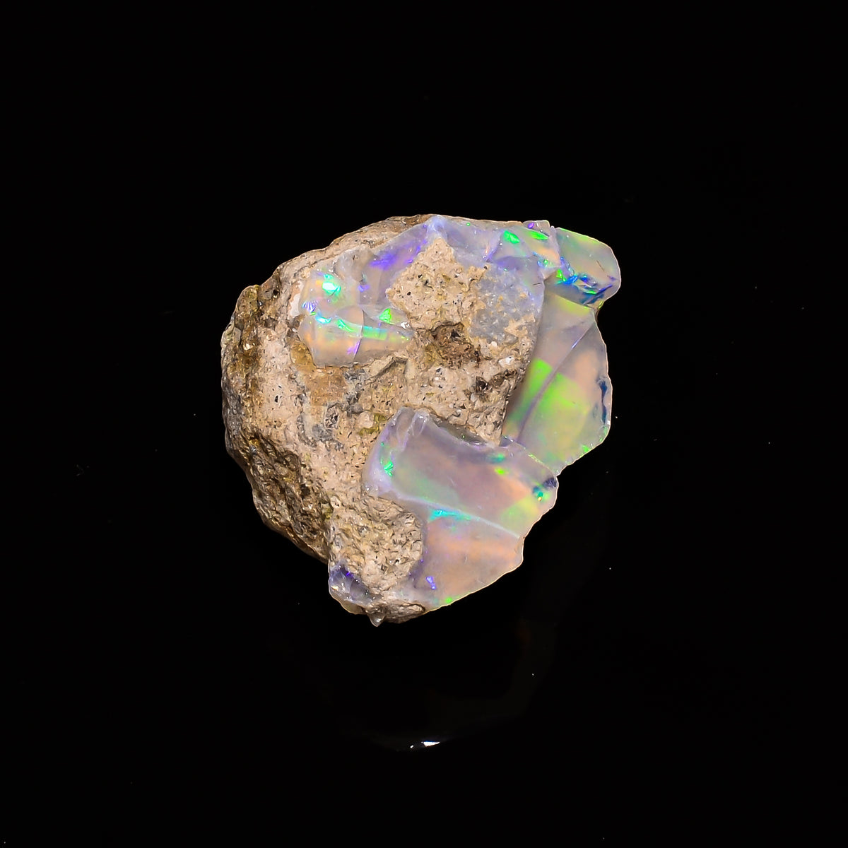 Superb Top Grade Quality 100% Natural Welo Fire Ethiopian Opal Fancy Rough Loose Gemstone For Making Jewelry 27X21X15 MM 26.4 Cts. KR14-44 Sunkarton