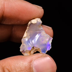 Stunning Top Grade Quality 100% Natural Welo Fire Ethiopian Opal Fancy Rough Loose Gemstone For Making Jewelry 20X17X14 MM 11.3 Cts. KR14-45 Sunkarton