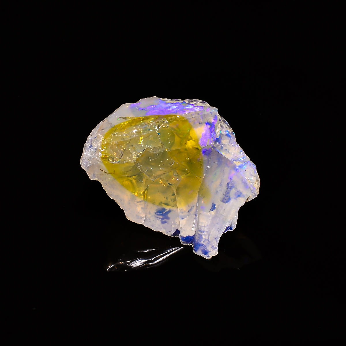 Terrific Top Grade Quality 100% Natural Welo Fire Ethiopian Opal Fancy Rough Loose Gemstone For Making Jewelry 25X20X15 MM 24 Cts. KR14-48 Sunkarton