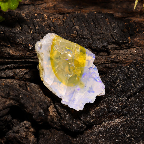 Terrific Top Grade Quality 100% Natural Welo Fire Ethiopian Opal Fancy Rough Loose Gemstone For Making Jewelry 25X20X15 MM 24 Cts. KR14-48 Sunkarton