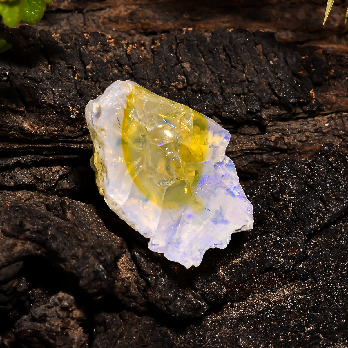 Terrific Top Grade Quality 100% Natural Welo Fire Ethiopian Opal Fancy Rough Loose Gemstone For Making Jewelry 25X20X15 MM 24 Cts. KR14-48 Sunkarton