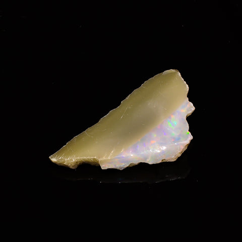 Unique Top Grade Quality 100% Natural Welo Fire Ethiopian Opal Fancy Rough Loose Gemstone For Making Jewelry 40X22X5 MM 19.15 Cts. KR14-49 Sunkarton