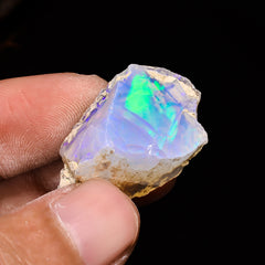 Classic Top Grade Quality 100% Natural Welo Fire Ethiopian Opal Fancy Rough Loose Gemstone For Making Jewelry 29X19X17 MM 31.2 Cts. KR14-5 Sunkarton