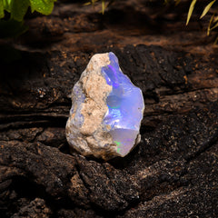 Amazing Top Grade Quality 100% Natural Welo Fire Ethiopian Opal Fancy Shape Rough Loose Gemstone For Making Jewelry 22X22X14MM 20 Cts KR1451 Sunkarton