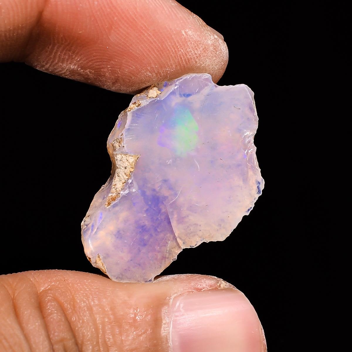 Attractive Top Grade Quality 100% Natural Welo Fire Ethiopian Opal Fancy Rough Loose Gemstone For Making Jewelry 28X19X9MM 14.45 Cts KR14-52 Sunkarton