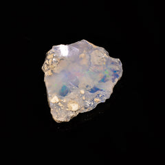 Beautiful Top Grade Quality 100% Natural Welo Fire Ethiopian Opal Fancy Rough Loose Gemstone For Making Jewelry 31X27X8 MM 21.45 Cts KR14-54 Sunkarton