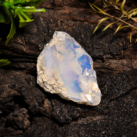 Beautiful Top Grade Quality 100% Natural Welo Fire Ethiopian Opal Fancy Rough Loose Gemstone For Making Jewelry 31X27X8 MM 21.45 Cts KR14-54 Sunkarton