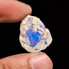 Classic Top Grade Quality 100% Natural Welo Fire Ethiopian Opal Fancy Rough Loose Gemstone For Making Jewelry 22X18X9 MM 11.35 Cts. KR14-55 Sunkarton