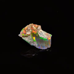 Excellent Top Grade Quality 100% Natural Welo Fire Ethiopian Opal Fancy Rough Loose Gemstone For Making Jewelry 18X11X9 MM 5.85 Cts. KR14-57 Sunkarton