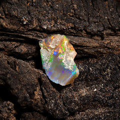 Excellent Top Grade Quality 100% Natural Welo Fire Ethiopian Opal Fancy Rough Loose Gemstone For Making Jewelry 18X11X9 MM 5.85 Cts. KR14-57 Sunkarton