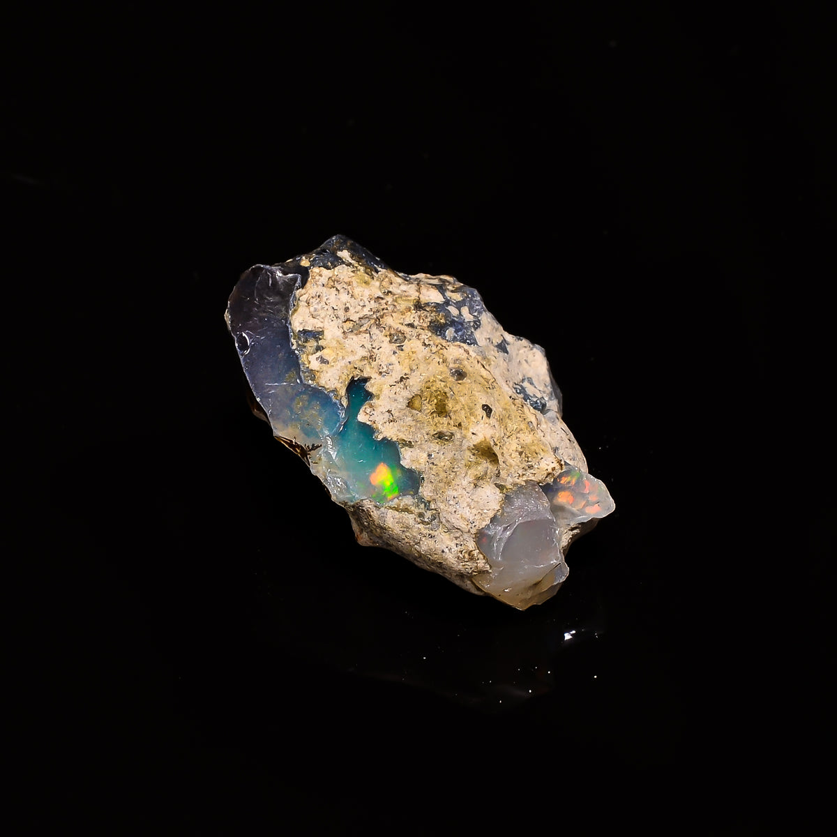 Elegant Top Grade Quality 100% Natural Welo Fire Ethiopian Opal Fancy Rough Loose Gemstone For Making Jewelry 27X19X12 MM 21.1 Cts. KR14-59 Sunkarton