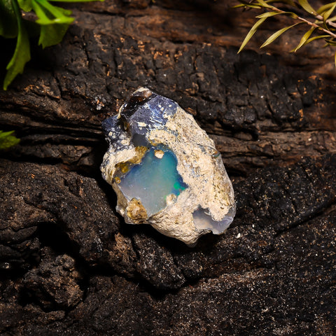 Elegant Top Grade Quality 100% Natural Welo Fire Ethiopian Opal Fancy Rough Loose Gemstone For Making Jewelry 27X19X12 MM 21.1 Cts. KR14-59 Sunkarton