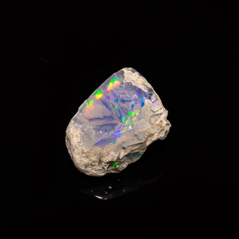 Dazzling Top Grade Quality 100% Natural Welo Fire Ethiopian Opal Fancy Rough Loose Gemstone For Making Jewelry 20X14X10 MM 10.6 Cts. KR14-6 Sunkarton