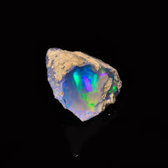 Immaculate Top Grade Quality 100% Natural Welo Fire Ethiopian Opal Fancy Rough Loose Gemstone For Making Jewelry 20X14X13MM 15.3 Cts KR14-63 Sunkarton