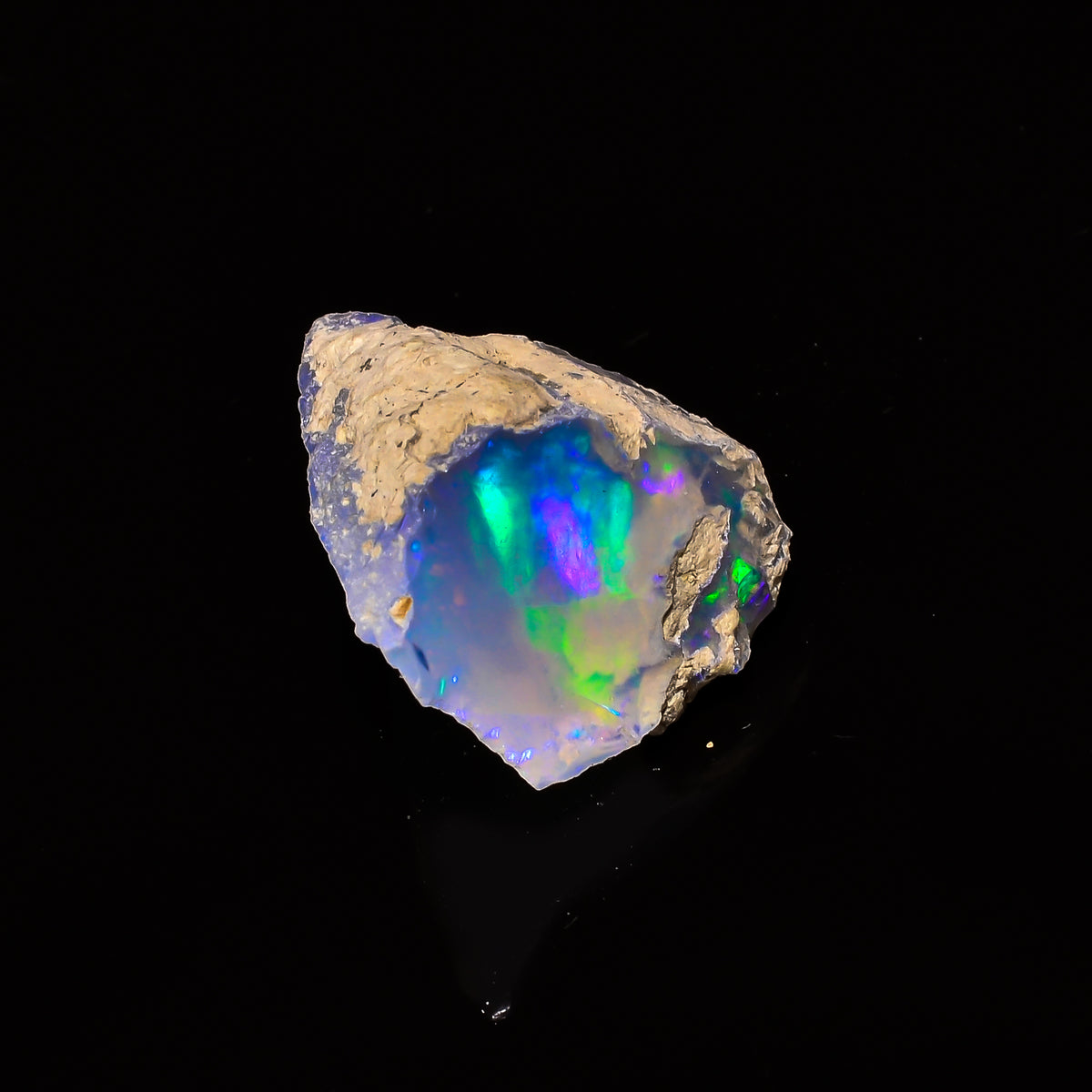 Immaculate Top Grade Quality 100% Natural Welo Fire Ethiopian Opal Fancy Rough Loose Gemstone For Making Jewelry 20X14X13MM 15.3 Cts KR14-63 Sunkarton