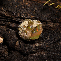 Splendid Top Grade Quality 100% Natural Welo Fire Ethiopian Opal Fancy Rough Loose Gemstone For Making Jewelry 20X19X14 MM 20.55 Cts KR14-68 Sunkarton