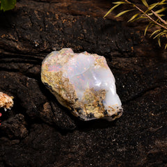 Superb Top Grade Quality 100% Natural Welo Fire Ethiopian Opal Fancy Rough Loose Gemstone For Making Jewelry 31X20X14 MM 32.7 Cts. KR14-69 Sunkarton