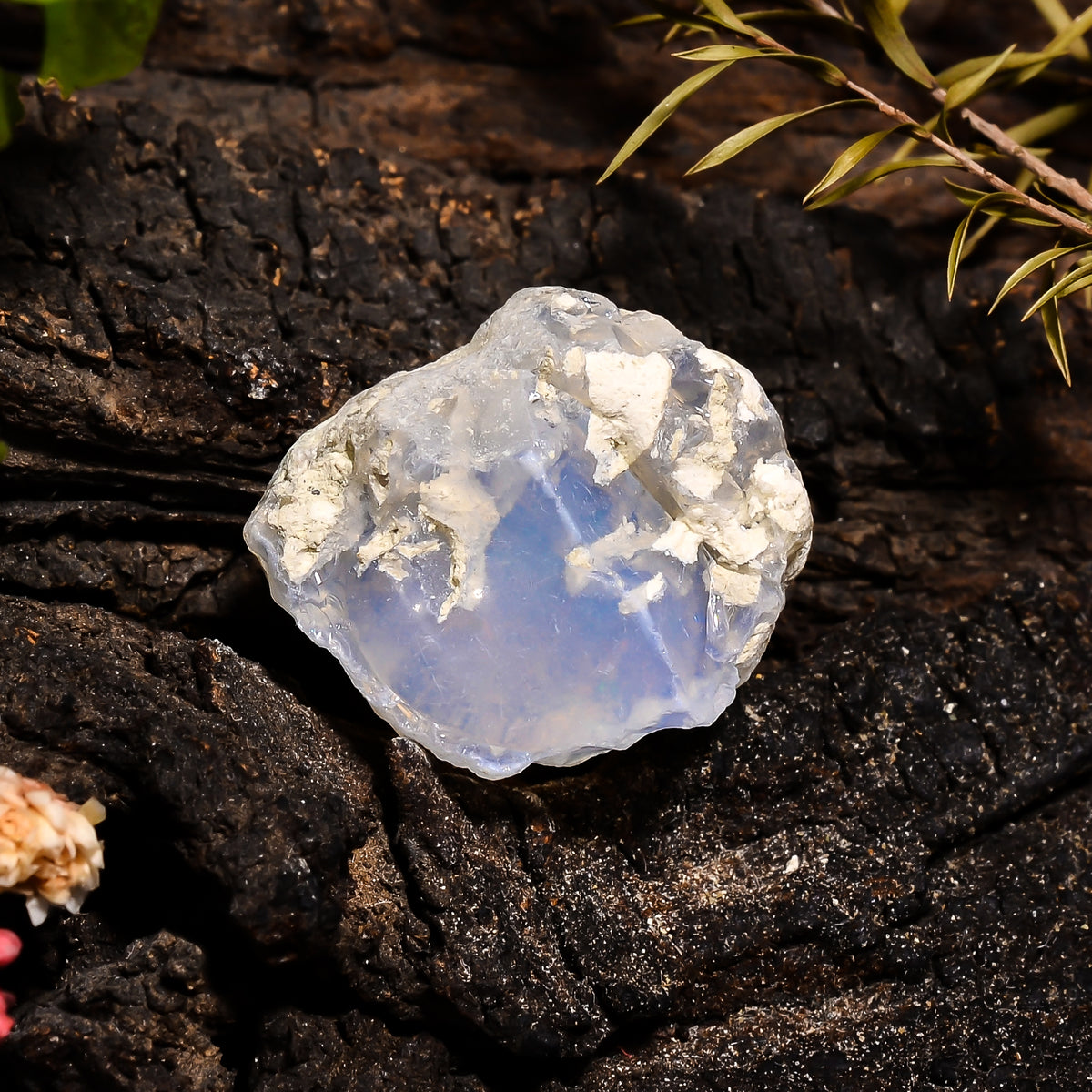 Supreme Top Grade Quality 100% Natural Welo Fire Ethiopian Opal Fancy Rough Loose Gemstone For Making Jewelry 22X19X15 MM 20.25 Cts. KR14-71 Sunkarton