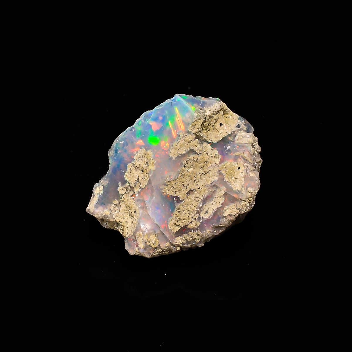 Tempting Top Grade Quality 100% Natural Welo Fire Ethiopian Opal Fancy Rough Loose Gemstone For Making Jewelry 21X16X11 MM 12.3 Cts. KR14-72 Sunkarton