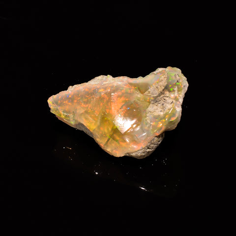 Terrific Top Grade Quality 100% Natural Welo Fire Ethiopian Opal Fancy Rough Loose Gemstone For Making Jewelry 25X15X13 MM 16.45 Cts KR14-73 Sunkarton