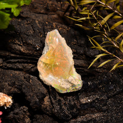 Terrific Top Grade Quality 100% Natural Welo Fire Ethiopian Opal Fancy Rough Loose Gemstone For Making Jewelry 25X15X13 MM 16.45 Cts KR14-73 Sunkarton