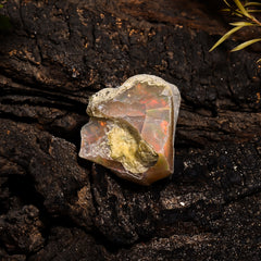 Unique Top Grade Quality 100% Natural Welo Fire Ethiopian Opal Fancy Rough Loose Gemstone For Making Jewelry 18X16X14 MM 16.9 Cts. KR14-74 Sunkarton