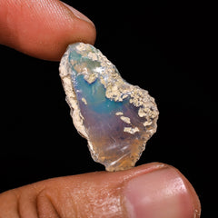 Amazing Top Grade Quality 100% Natural Welo Fire Ethiopian Opal Fancy Rough Loose Gemstone For Making Jewelry 25X15X8 MM 10.2 Cts. KR14-76 Sunkarton