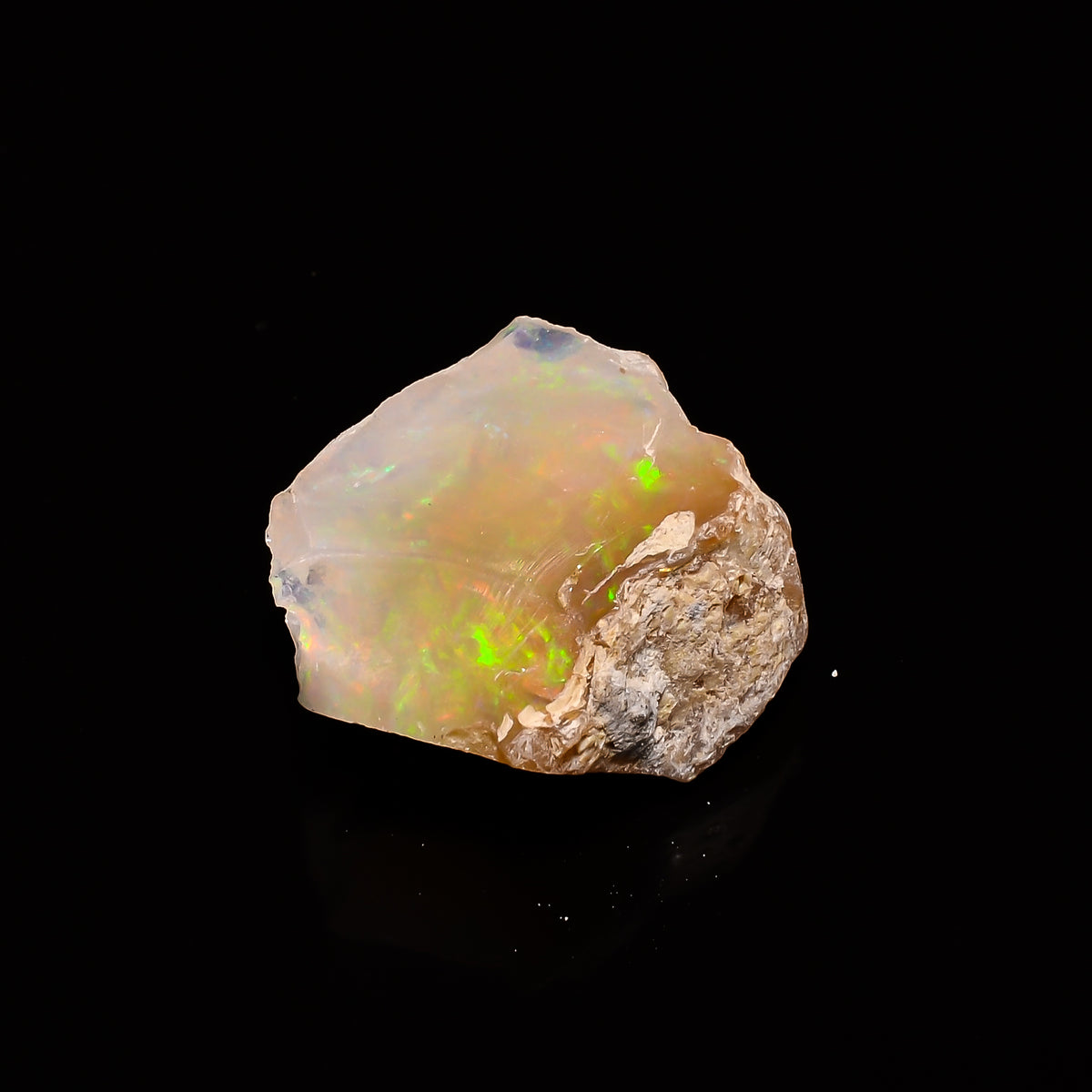 Attractive Top Grade Quality 100% Natural Welo Fire Ethiopian Opal Fancy Rough Loose Gemstone For Making Jewelry 22X18X11MM 20.8 Cts KR14-77 Sunkarton