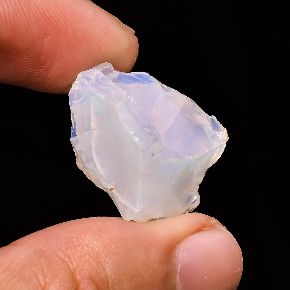 Excellent Top Grade Quality 100% Natural Welo Fire Ethiopian Opal Fancy Rough Loose Gemstone For Making Jewelry 20X18X15 MM 22.9 Cts KR14-82 Sunkarton