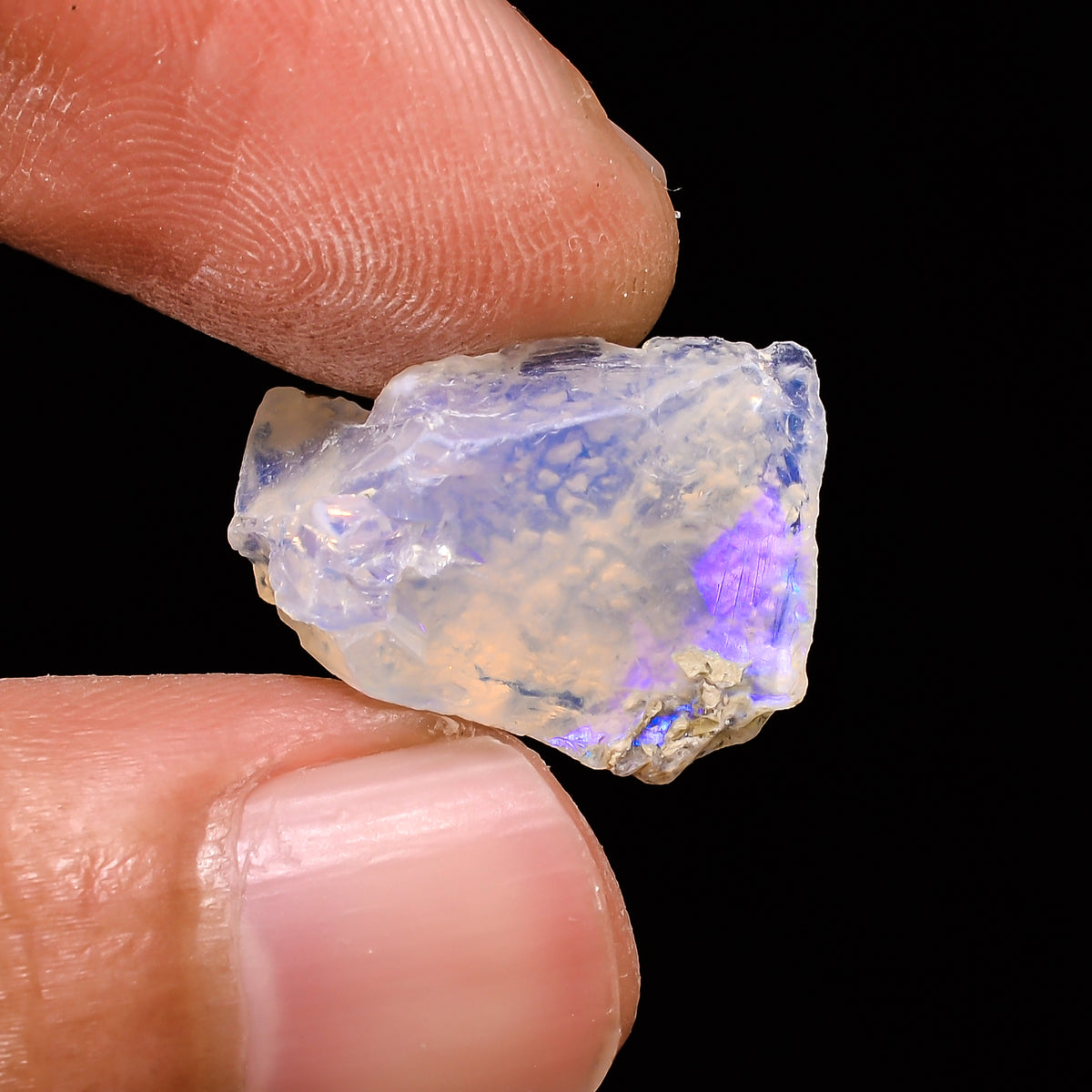 Elegant Top Grade Quality 100% Natural Welo Fire Ethiopian Opal Fancy Rough Loose Gemstone For Making Jewelry 19X14X9 MM 6.25 Cts. KR14-84 Sunkarton