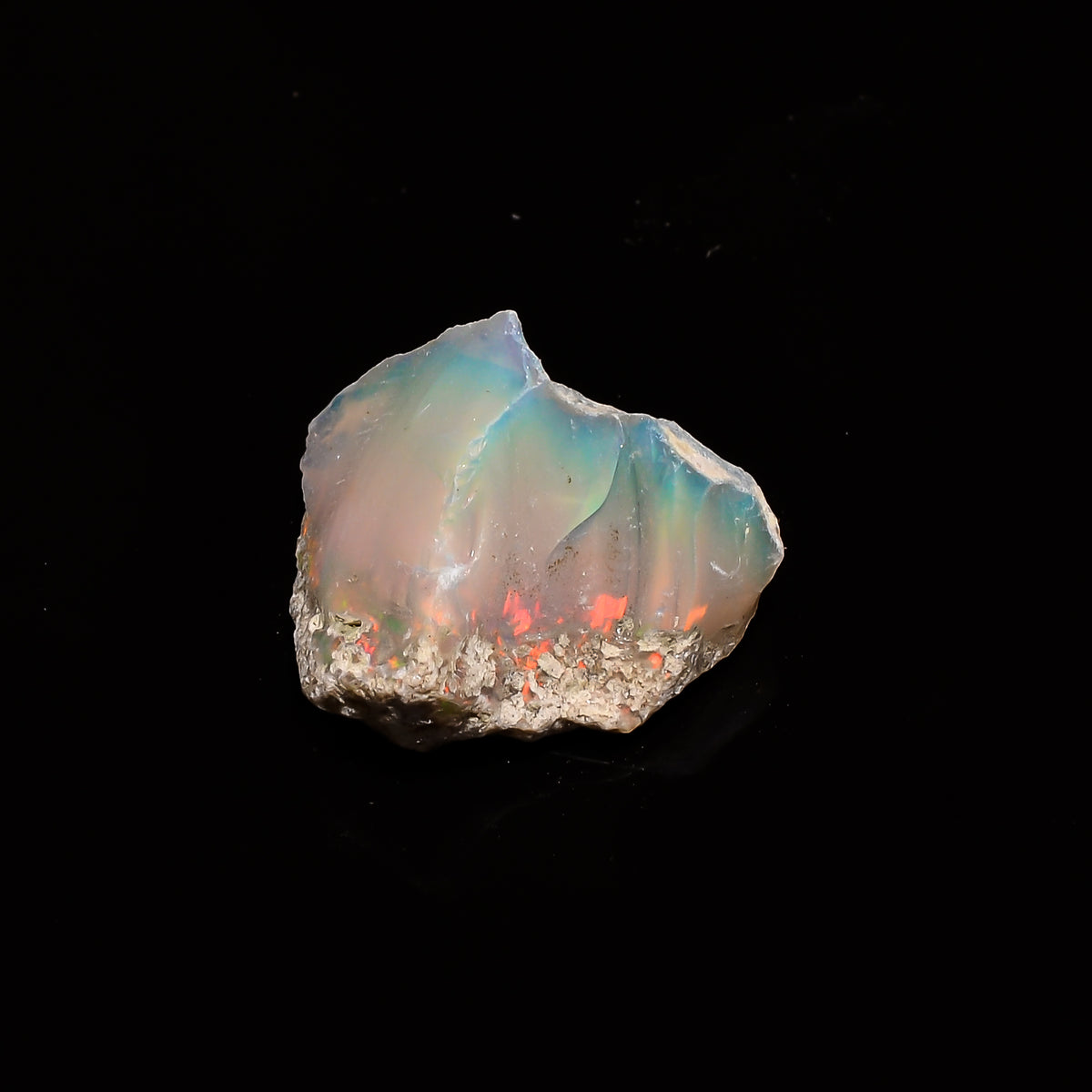 Gorgeous Top Grade Quality 100% Natural Welo Fire Ethiopian Opal Fancy Rough Loose Gemstone For Making Jewelry 19X17X12 MM 11.6 Cts. KR14-87 Sunkarton