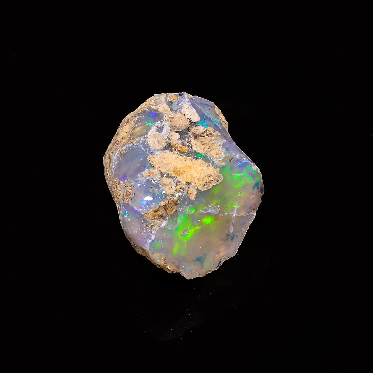 Elegant Top Grade Quality 100% Natural Welo Fire Ethiopian Opal Fancy Rough Loose Gemstone For Making Jewelry 20X16X14 MM 20.5 Cts. KR14-9 Sunkarton