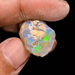 Elegant Top Grade Quality 100% Natural Welo Fire Ethiopian Opal Fancy Rough Loose Gemstone For Making Jewelry 20X16X14 MM 20.5 Cts. KR14-9 Sunkarton