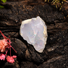 Splendid Top Grade Quality 100% Natural Welo Fire Ethiopian Opal Fancy Rough Loose Gemstone For Making Jewelry 23X18X12 MM 17.9 Cts. KR14-93 Sunkarton