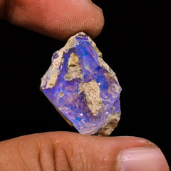 Stunning Top Grade Quality 100% Natural Welo Fire Ethiopian Opal Fancy Rough Loose Gemstone For Making Jewelry 26X17X12 MM 21.35 Cts KR14-95 Sunkarton