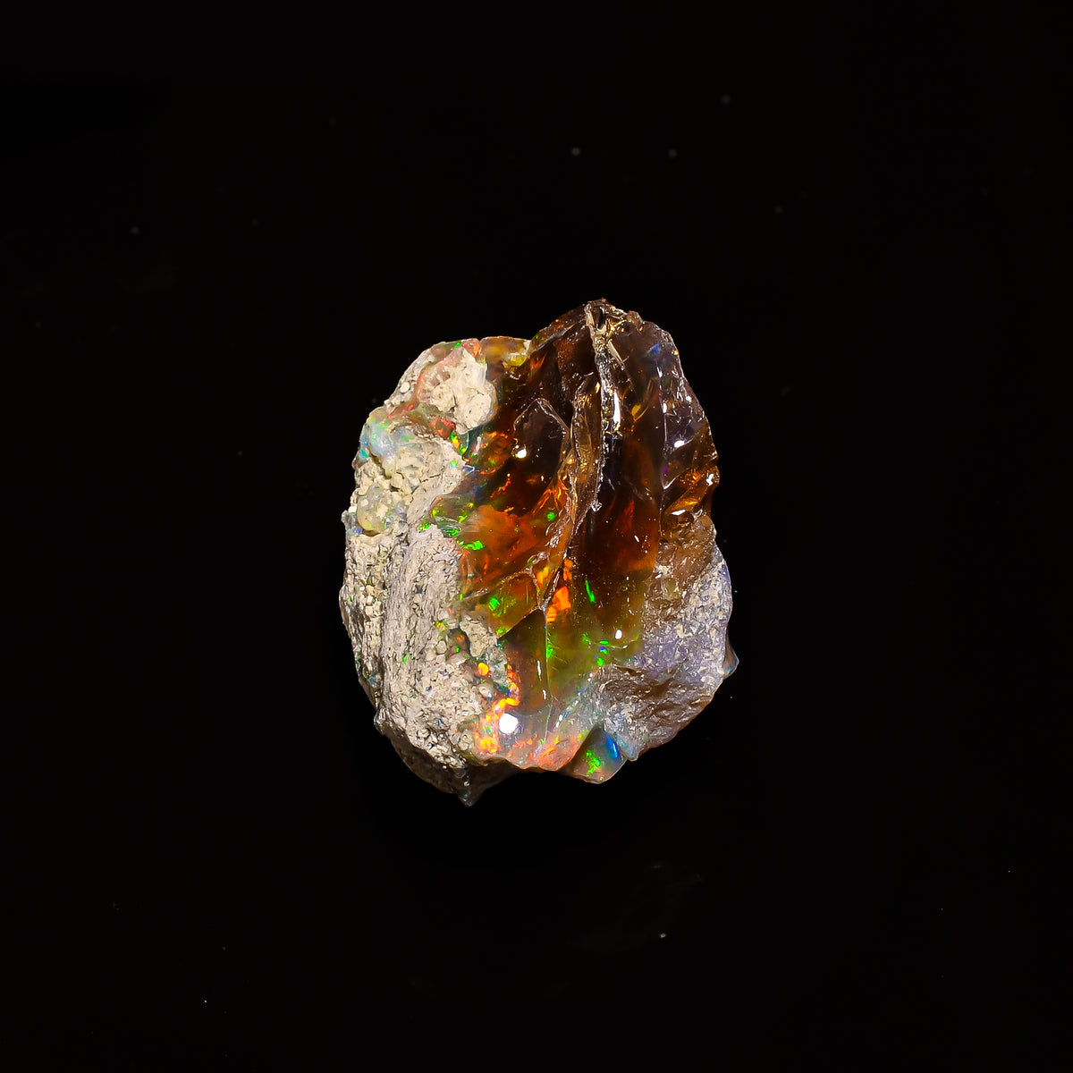 Tempting Top Grade Quality 100% Natural Welo Fire Ethiopian Opal Fancy Rough Loose Gemstone For Making Jewelry 26X24X18 MM 34 Cts. KR14-97 Sunkarton