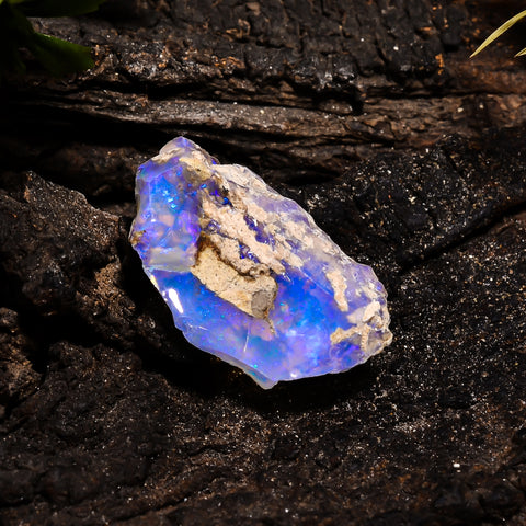 Unique Top Grade Quality 100% Natural Welo Fire Ethiopian Opal Fancy Rough Loose Gemstone For Making Jewelry 25X16X12 MM 15.55 Cts. KR14-99 Sunkarton