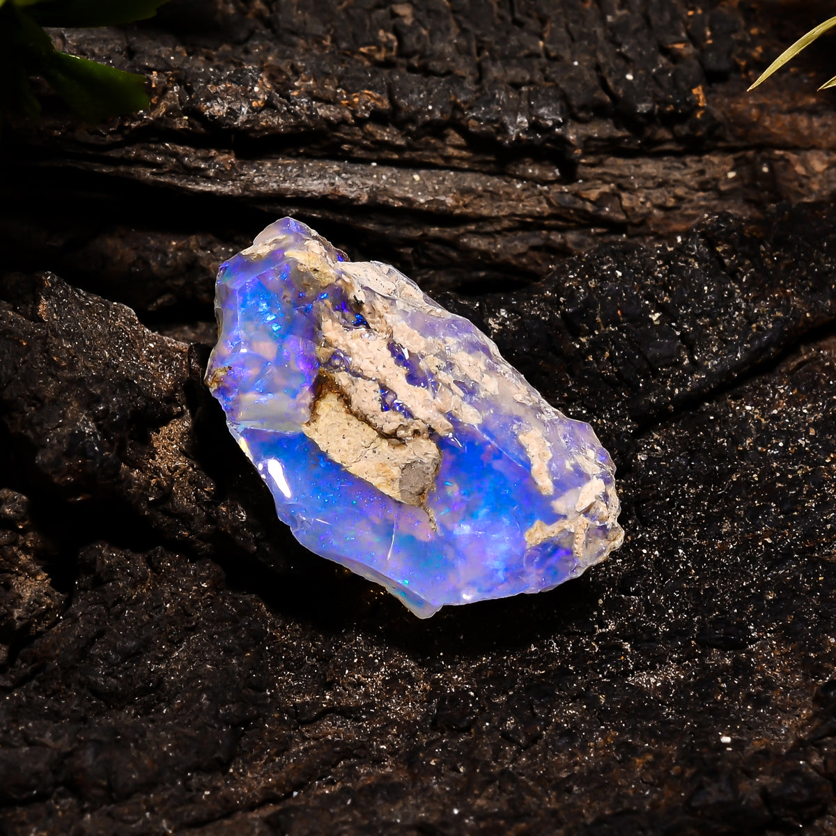 Unique Top Grade Quality 100% Natural Welo Fire Ethiopian Opal Fancy Rough Loose Gemstone For Making Jewelry 25X16X12 MM 15.55 Cts. KR14-99 Sunkarton