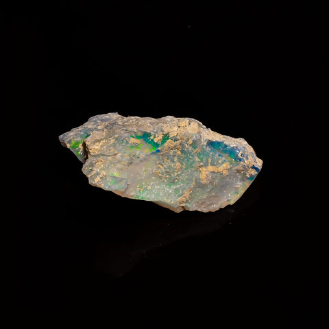 Amazing Top Grade Quality 100% Natural Welo Fire Ethiopian Opal Fancy Rough Loose Gemstone For Making Jewelry 26X16X9 MM 9.6 Cts. KR15-101 Sunkarton