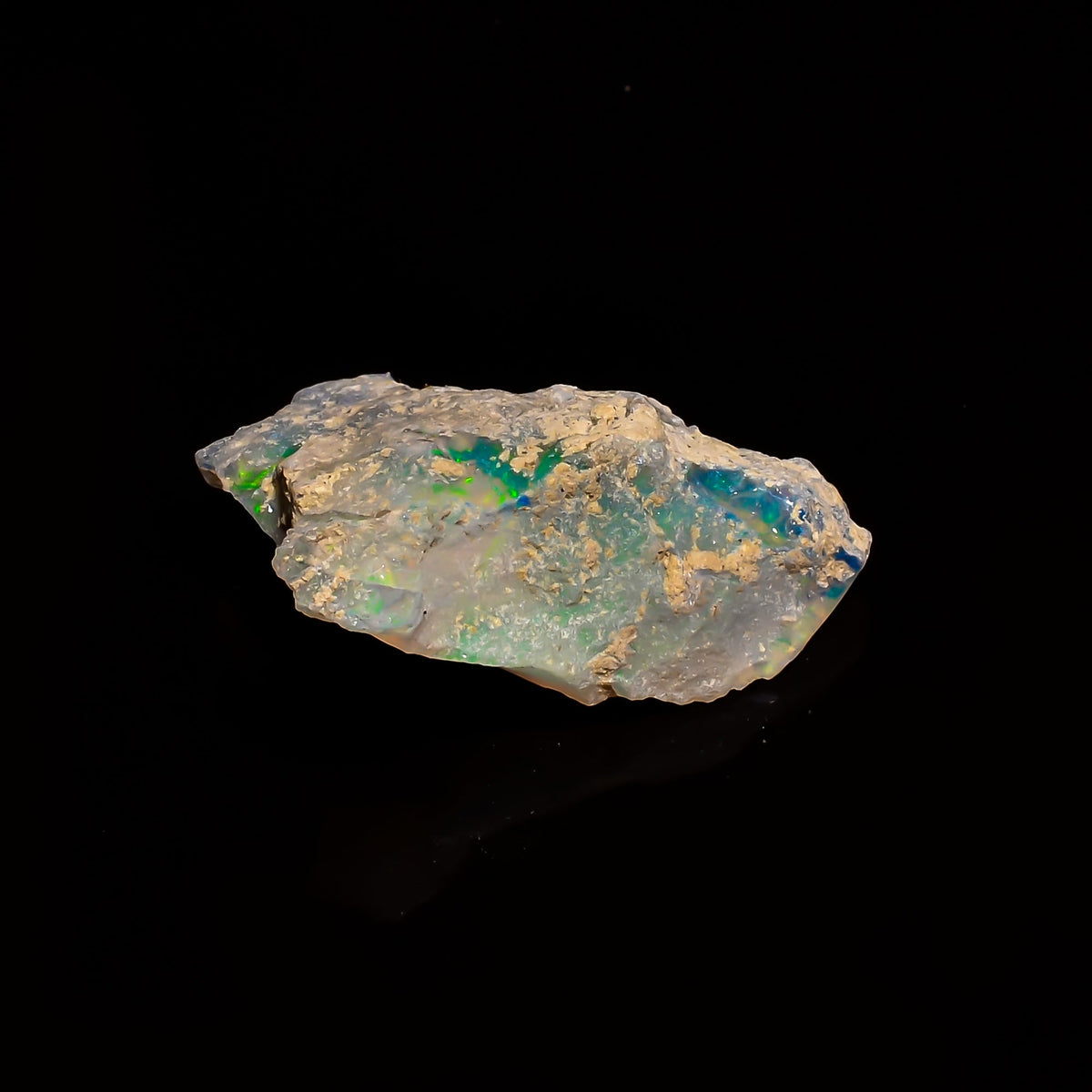 Amazing Top Grade Quality 100% Natural Welo Fire Ethiopian Opal Fancy Rough Loose Gemstone For Making Jewelry 26X16X9 MM 9.6 Cts. KR15-101 Sunkarton