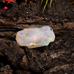 Awesome Top Grade Quality 100% Natural Welo Fire Ethiopian Opal Rough Loose Gemstone For Making Jewelry 21X15X10 MM 12.15 Cts. KR15-103 Sunkarton