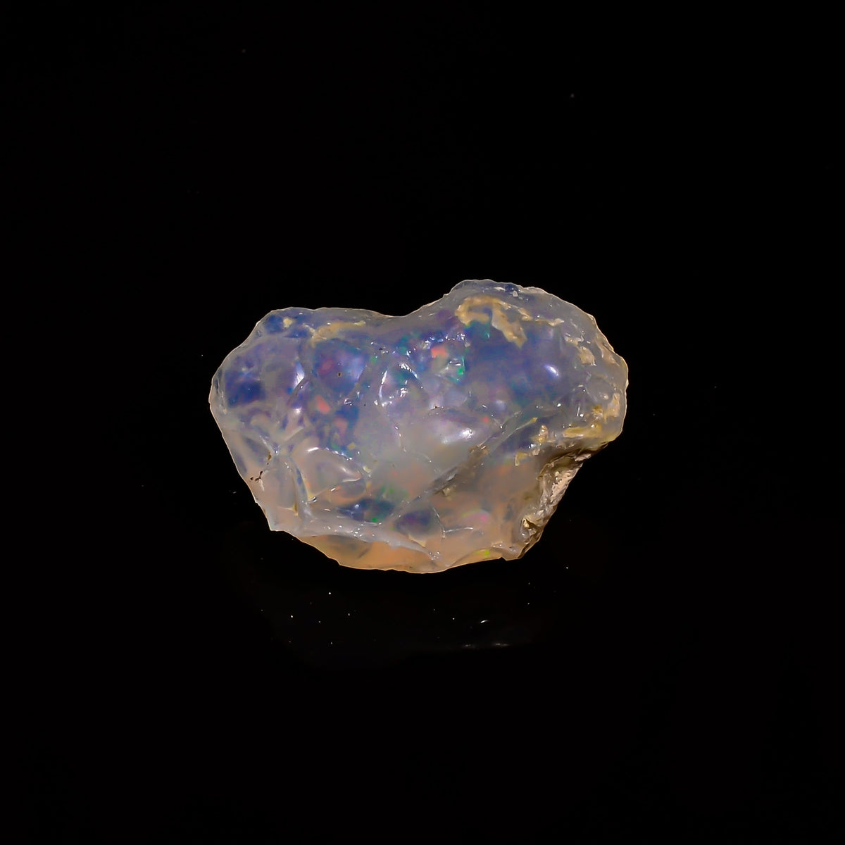 Awesome Top Grade Quality 100% Natural Welo Fire Ethiopian Opal Rough Loose Gemstone For Making Jewelry 21X15X10 MM 12.15 Cts. KR15-103 Sunkarton