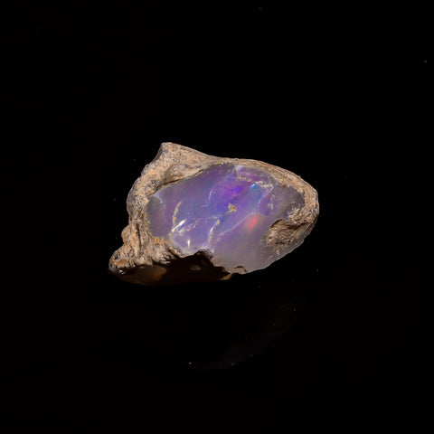 Beautiful Top Grade Quality 100% Natural Welo Fire Ethiopian Opal Rough Loose Gemstone For Making Jewelry 19X16X10 MM 8.5 Cts. KR15-104 Sunkarton