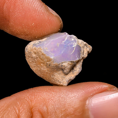 Beautiful Top Grade Quality 100% Natural Welo Fire Ethiopian Opal Rough Loose Gemstone For Making Jewelry 19X16X10 MM 8.5 Cts. KR15-104 Sunkarton