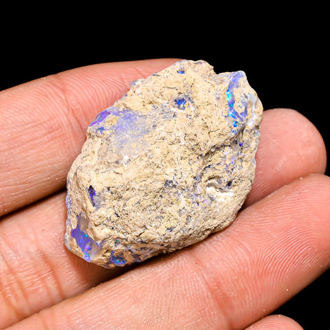 Exclusive Top Grade Quality 100% Natural Welo Fire Ethiopian Opal Fancy Rough Loose Gemstone For Making Jewelry 34X24X13 MM 35 Cts. KR15-108 Sunkarton