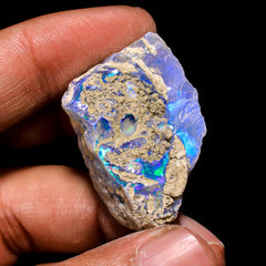 Incredible Top Grade Quality 100% Natural Welo Fire Ethiopian Opal Rough Loose Gemstone For Making Jewelry 33X22X18 MM 51.75 Cts. KR15-114 Sunkarton