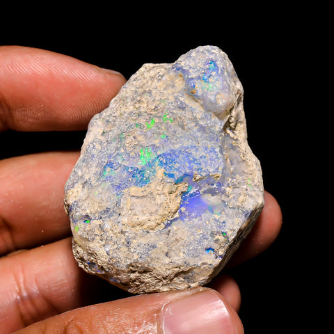 Marvellous Top Grade Quality 100% Natural Welo Fire Ethiopian Opal Rough Loose Gemstone For Making Jewelry 44X33X19 MM 99.55 Cts. KR15-115 Sunkarton