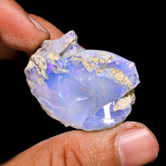 Amazing Top Grade Quality 100% Natural Welo Fire Ethiopian Opal Fancy Rough Loose Gemstone For Making Jewelry 35X27X24 MM 88.8 Cts. KR15-119 Sunkarton