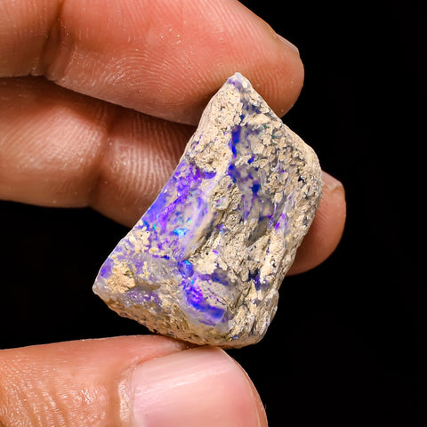 Fantastic Top Grade Quality 100% Natural Welo Fire Ethiopian Opal Rough Loose Gemstone For Making Jewelry 24X15X13 MM 22.8 Cts. KR15-11 Sunkarton