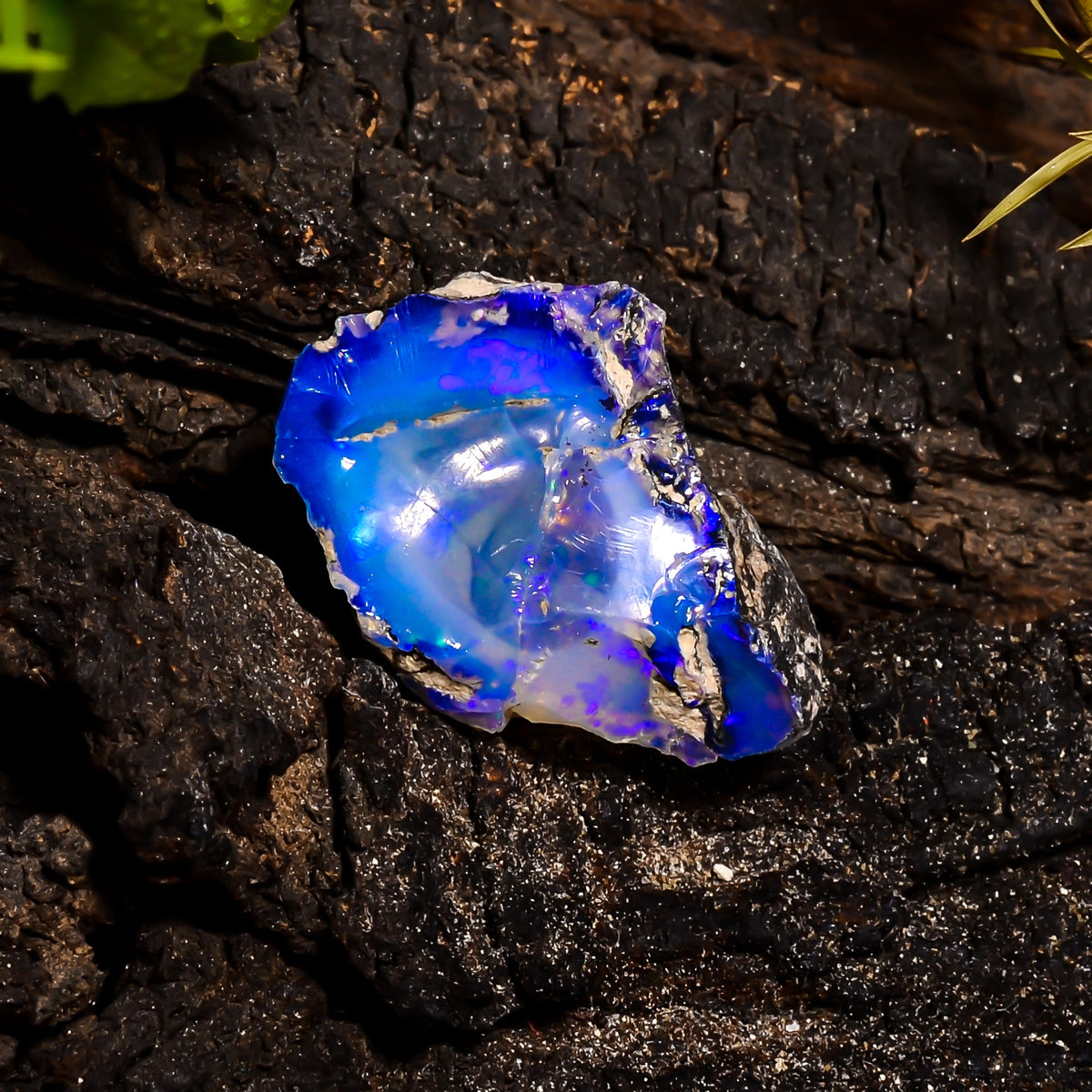 Gorgeous Top Grade Quality 100% Natural Welo Fire Ethiopian Opal Fancy Rough Loose Gemstone For Making Jewelry 25X17X10 MM 15 Cts. KR15-12 Sunkarton